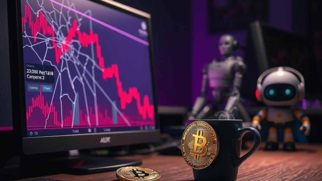 Bitcoin cai abaixo de US$81 mil após inflação alta e vendaval nas ações de IA