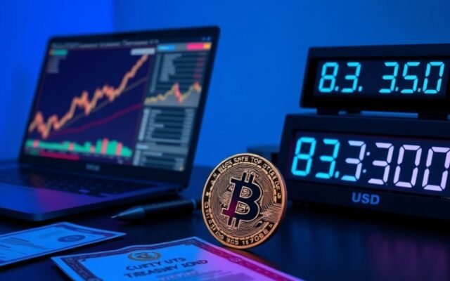 Bitcoin oscila perto de US$ 83 mil enquanto investidores aguardam dados de inflação dos EUA
