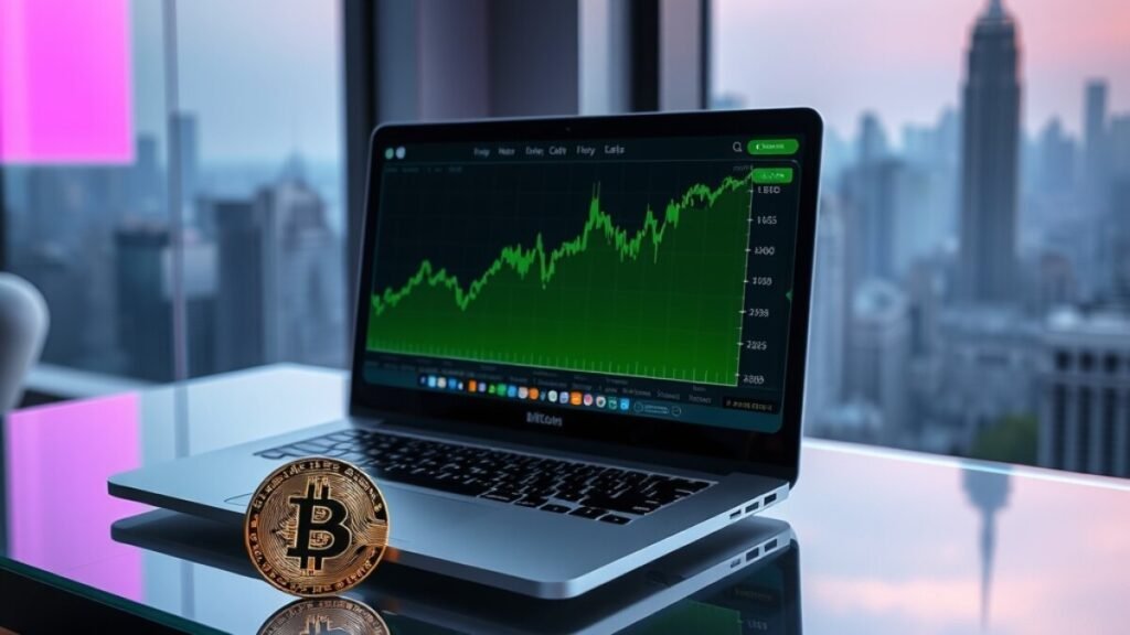 Bitcoin ultrapassa US$ 84.500 e segue alta junto às ações de tecnologia dos EUA