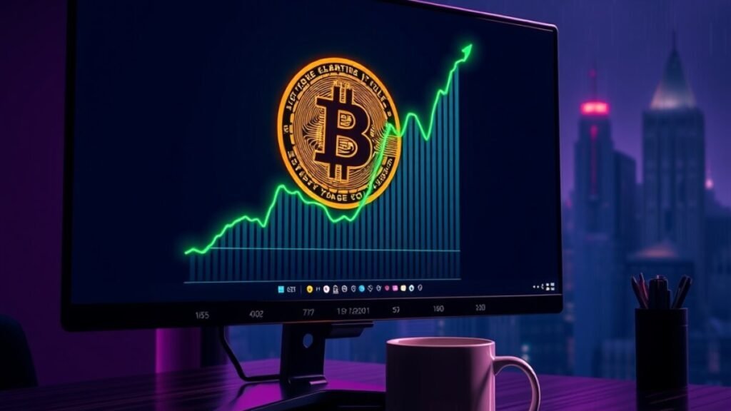 Bitcoin volta a subir para US$ 82,295 e mantém tendência de alta
