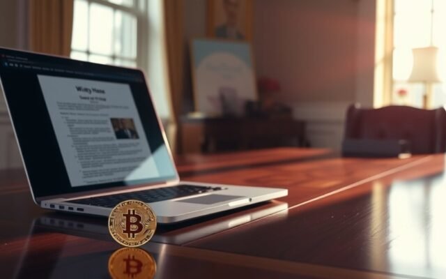 Chefe de Criptomoedas da Casa Branca deixa o cargo e impacta política de cripto