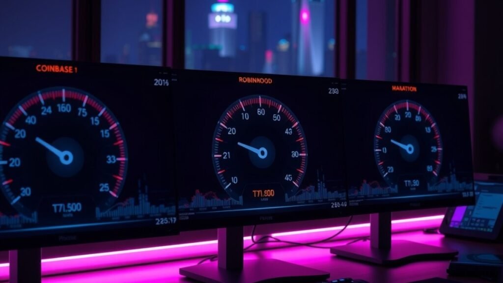 Traders poderão apostar se Coinbase, Robinhood e Marathon atingirão suas metas